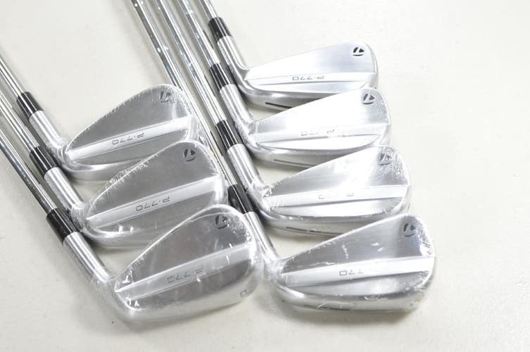 TaylorMade P770 2025 4-PW Iron Set Stiff Flex Right DG MID S300 Steel # 217975