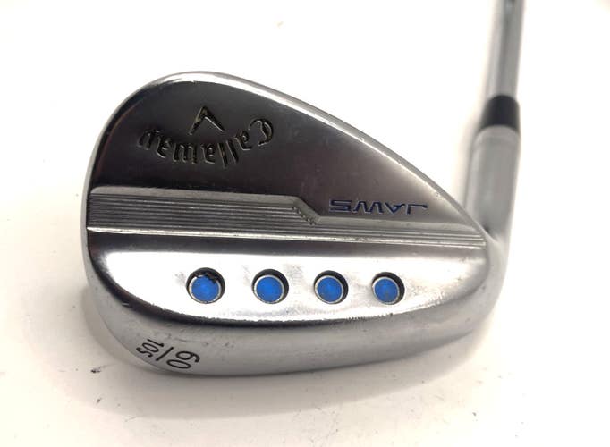 LEFT HANDED CALLAWAY JAWS MD5 CHROME LOB WEDGE 60-10 TT DG S200 Stiff Steel