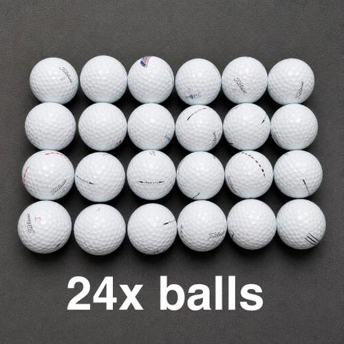 Titleist Pro V1x Golf Balls 24 Pack Mint 5A (2 Dozen) (Used)