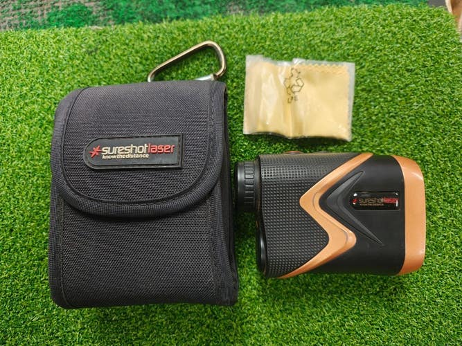 Sureshot Pinloc 5000i Laser Golf Rangefinder with carry case
