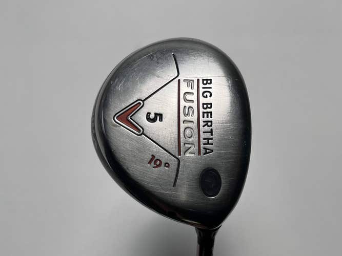 Callaway Big Bertha Fusion 5 Fairway Wood 19* Aldila NVS Orange 55g Regular RH