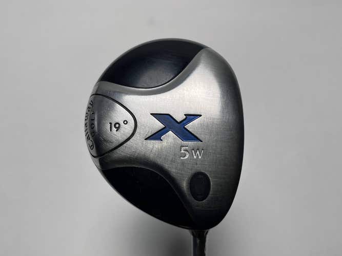 Callaway X 5 Fairway Wood 19* Fujikura 60g Regular Graphite Mens RH