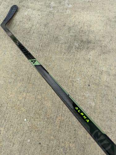 Warrior Alpha LX3 (Used) Pro Stock Hockey Sticks Grip W90 95 Flex Right 5886