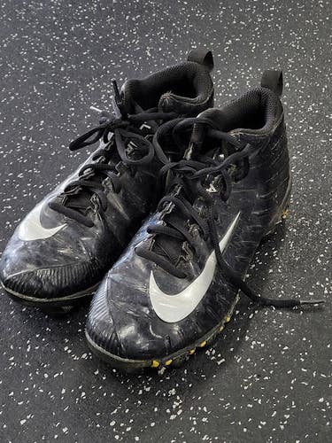Used Nike Jr FB Cleats Black Junior 06 11849-S000042033
