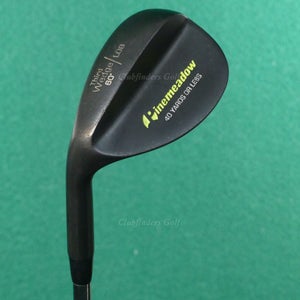 LH Pinemeadow Black Third Wedge 60 LW Lob Wedge Stepped Steel Stiff