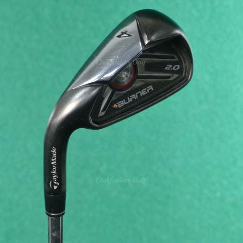 LH TaylorMade Burner 2.0 Single 4 Iron Factory 85 Steel Stiff *READ*