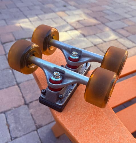 Tracker 149 Dart Skateboard Trucks-70mm Sector 9 Wheels-Bronson Bearings Bundle