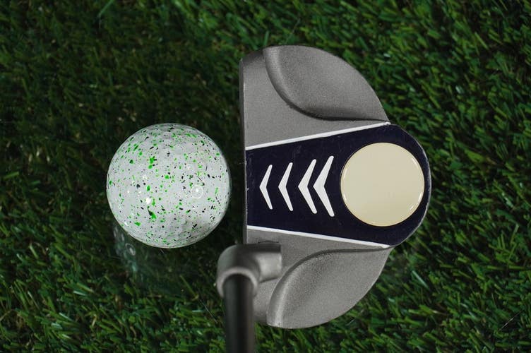 Confidence Jr Tour Putter 27.5" Mallet Youth Steel RH ~ Fits Kids 54"-57" Tall