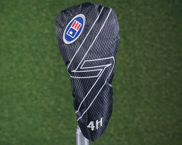 U.S.K.G W15 UL7 4 HYBRID HEADCOVER, RESCUE BLACK ~ L@@K!!