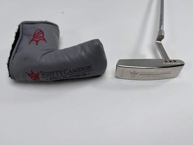 Scotty Cameron Pro Platinum Mid Sur Putter 42" Mens RH HC - Scotty Split Grip