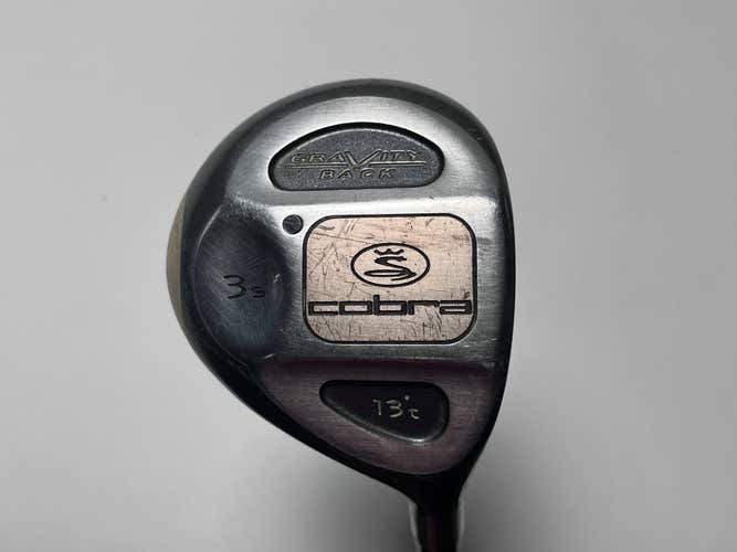 Cobra Gravity Back 3 Fairway Wood 13* Grafalloy ProLite Stiff Graphite Mens RH