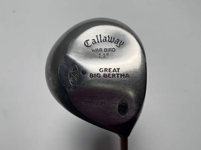 Callaway Great Big Bertha Warbird Driver 11* ProForce Gold 65g Stiff Mens RH
