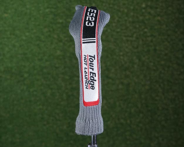 TOUR EDGE E523 HOT LAUNCH HYBRID HEADCOVER, RESCUE CHANGEABLE #'S 3,4,5,6,X GRAY