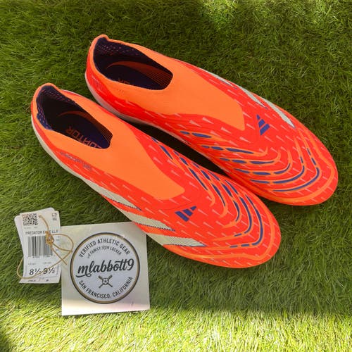 Adidas Predator Elite Laceless FG (JL1076) Soccer Cleats - Size 8.5 - New