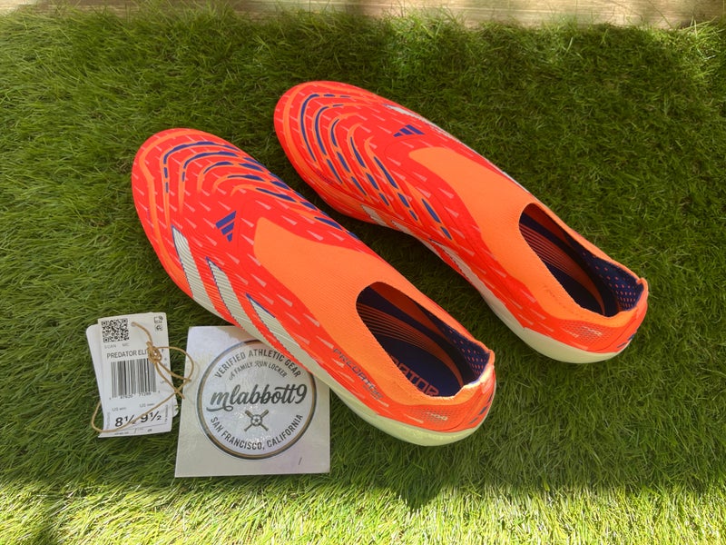 アディダスPredator Elite Laceless FG(JI1076) Adidas Predator Elite Laceless FG (JI1076) Cleats - Size 8.5 - New