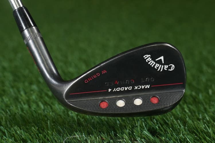 Callaway Mack Daddy 4 Custom 50 12 Gap Wedge S200 Stiff Flex Steel RH
