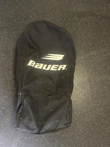 Heavy Duty Vented Bauer Hockey Team Jersey Garment Bag Travel W Pocket For Socks