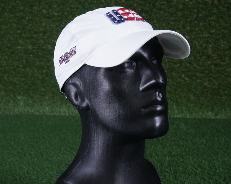AHEAD PERFORMANCE USA SOLHEIM CUP INVERNESS CLUB 2021 GOLF HAT CAP, WHITE ~ NWT