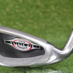 LEFT HANDED CALLAWAY BIG BERTHA 6 IRON TRUE TEMPER UNIFLEX STEEL SHAFT ~ L@@K!!