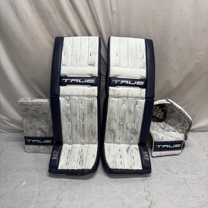 33" 2025 True Catalyst L87 Goalie Leg Pads Pro Stock (Used)
