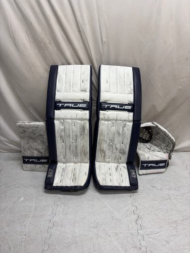 33" 2025 True Catalyst L87 Goalie Leg Pads Pro Stock (Used)