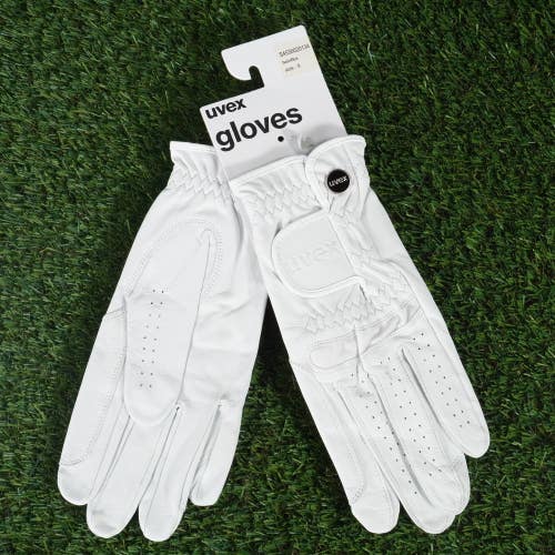 UVEX TWINFLEX HORSE RIDING GLOVES SIZE 9 WHITE ~ BRAND NEW!