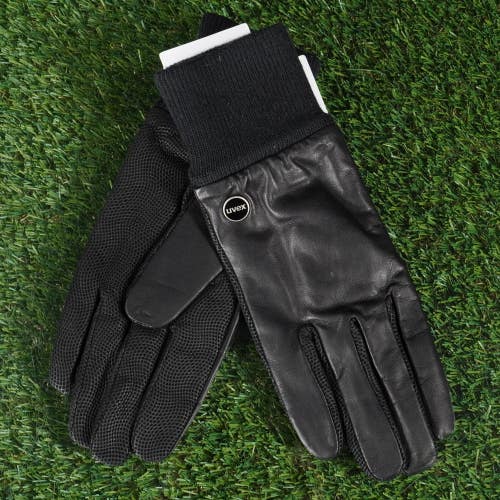 UVEX WINTER CLASSIC LEATHER HORSE RIDING GLOVES SIZE 8.5 BLACK ~ BRAND NEW!