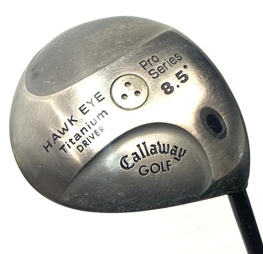 Callaway Hawk Eye Pro Series Driver 8.5 RH Stiff Graphite 44.5" Oversize Grip