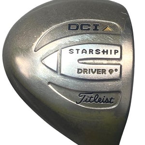 Titleist DCI Starship Driver 9* Gold Triangle RH Regular Steel 43" Stock Grip HC