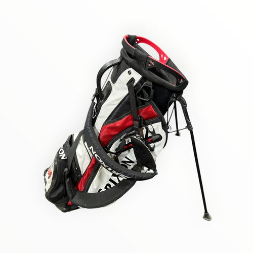 Used Srixon STAND BAG Mens Stand Bag Black And White 11375-S000379532