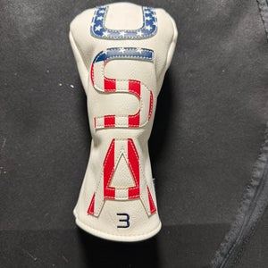USA “Stripes” 3 Wood Head Cover