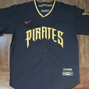 Pittsburgh Pirates Black 2026 City Connect Jersey Adult XL NWT