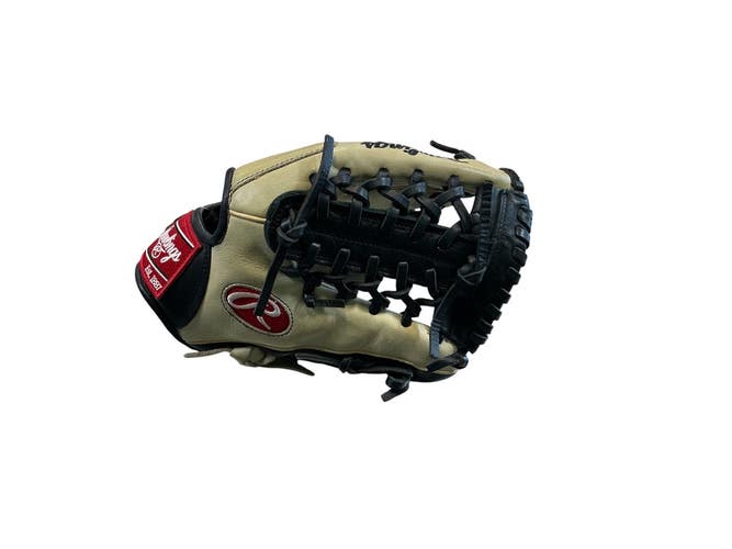 Used Rawlings GGE115MTCBBPT BB/SB Glove RH Throw Black And Natural 11 1/2" 11873-S000244256