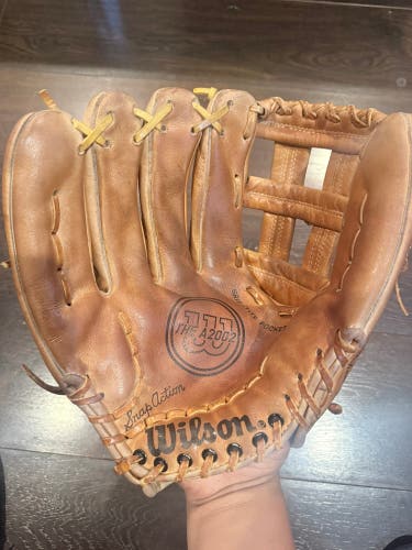 Vintage Wilson A2002 A2K-XL Snap Action LHT Baseball Glove Made in Japan