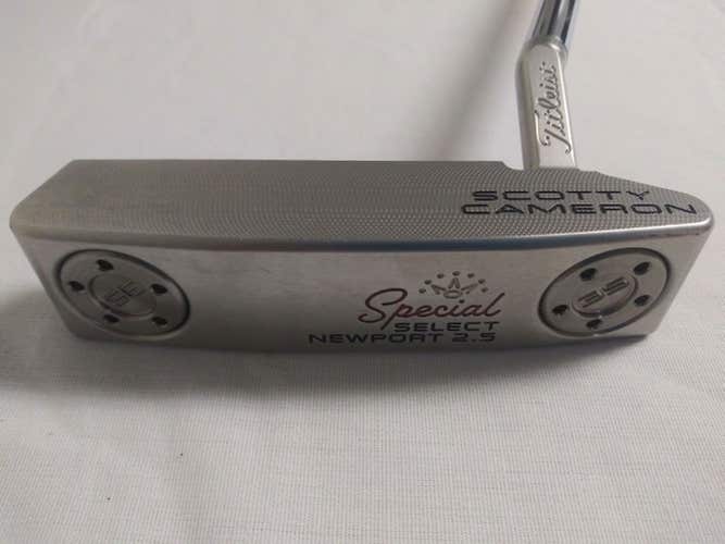 Scotty Cameron Special Select Newport 2.5 Putter 35" (Slant Neck) Golf ClubClub