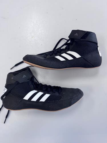 Used Adidas Wrestling Shoes Black Senior 8 11860-S000312412