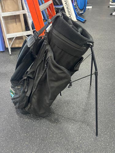 Used Ping HOOFER Mens Stand Bag Black 11337-S000492133