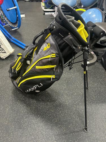 Used Maxfli GOLF STAND BAG Mens Stand Bag Black 11337-S000492126