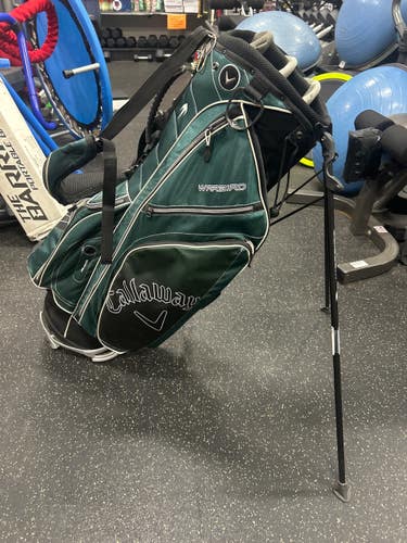 Used Callaway STAND BAG Mens Stand Bag Green 11337-S000492127