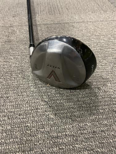Used Taylormade V STEEL Mens Fairway Wood RH 3 Wood 11614-S000240422