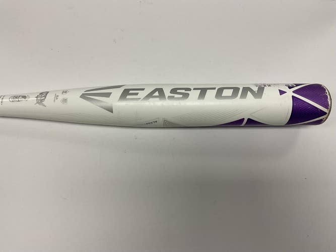 Used Easton FP18AMY BB/SB Fastpitch Bat Purple And White 30" 11855-S000207134