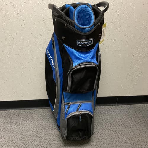 Used Datrek CART BAG Mens Cart Bag Black And Royal Blue 11855-S000207125