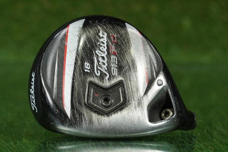 TITLEIST 913F-D FAIRWAY WOOD 18* LEFT HANDED LH, HEAD ONLY ~ L@@K!!