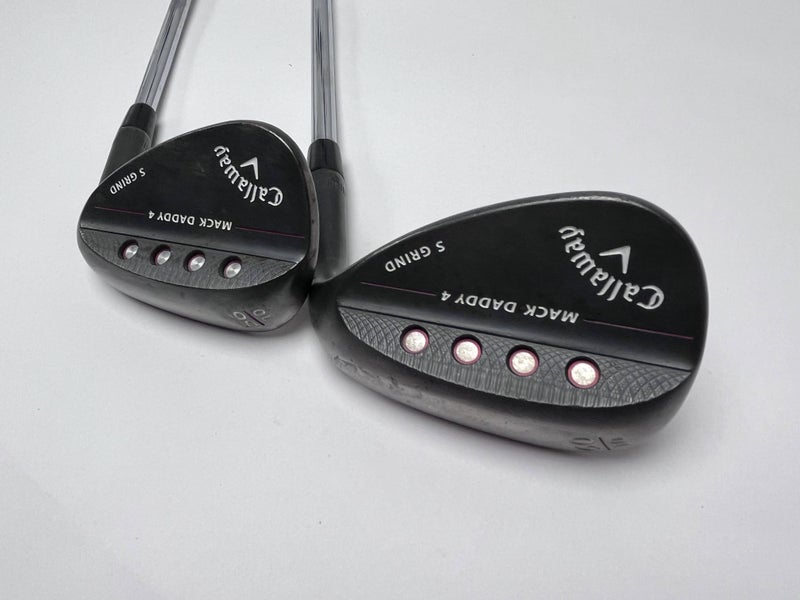 Callaway Mack Daddy 4 Black Wedge Set 56* 10 | 60* 10 S200 Tour