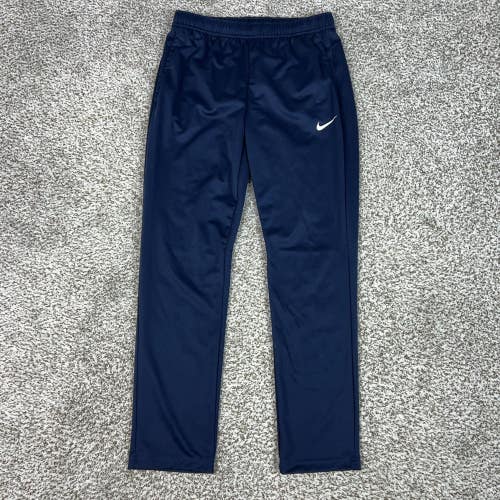Nike Pants Mens Medium Blue Dri FIT Track Pants Joggers Running Gym Athletic