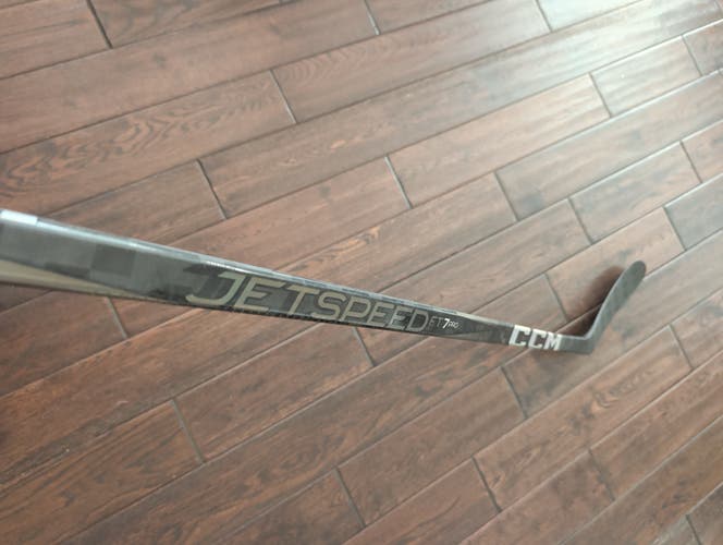 Intermediate CCM JetSpeed FT7 Pro Left Hand Hockey Stick P90TM 55 Flex