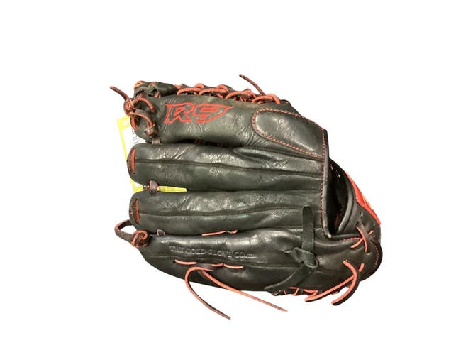Used Rawlings R9 PRO BB/SB Glove RH Throw Black 11 1/2" 11846-S000107855