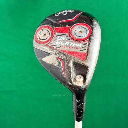 Callaway Big Bertha Alpha 815 16 Fairway Wood Speeder 665 Graphite Stiff