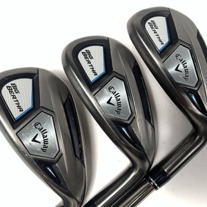 Callaway Big Bertha Womens 2015 Iron Set 8-PW UST Mamiya Recoil 450 F1 Ladies RH