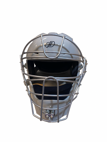 Used USA FORCE3 DEFENDER Catchers Helmet w/Mask Grey M/L 11706-S000382882